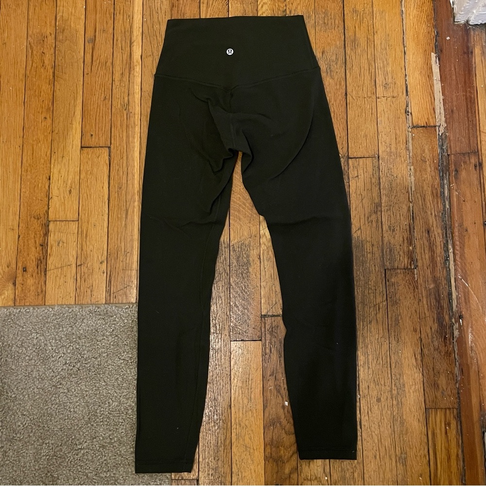 Army green lululemon Align legging 7/8 length